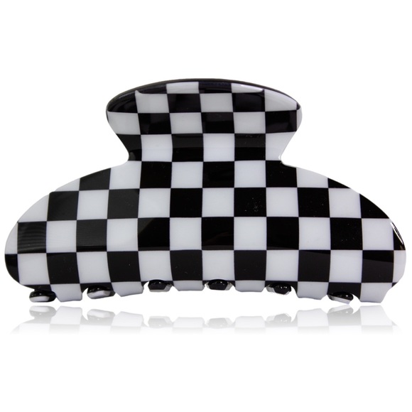 Accessories - Checkered Claw Hair Clip